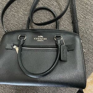 Coach Rowan Satchel with crossbody strap